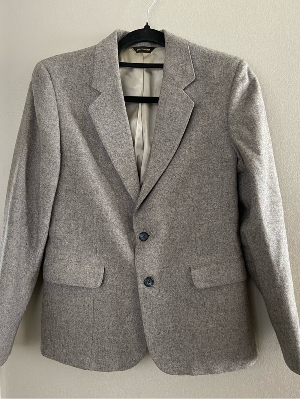Kennet Downs Los Angeles Tailored Gray Camel Hair Women's Blazer
